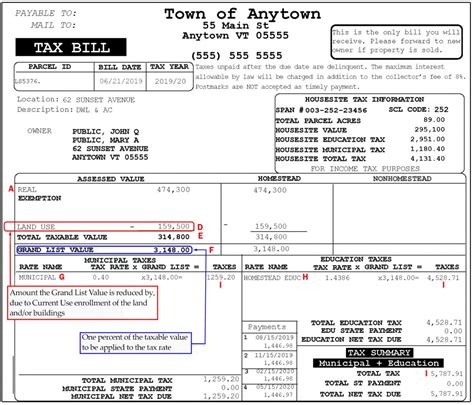Look up your property tax balance .
